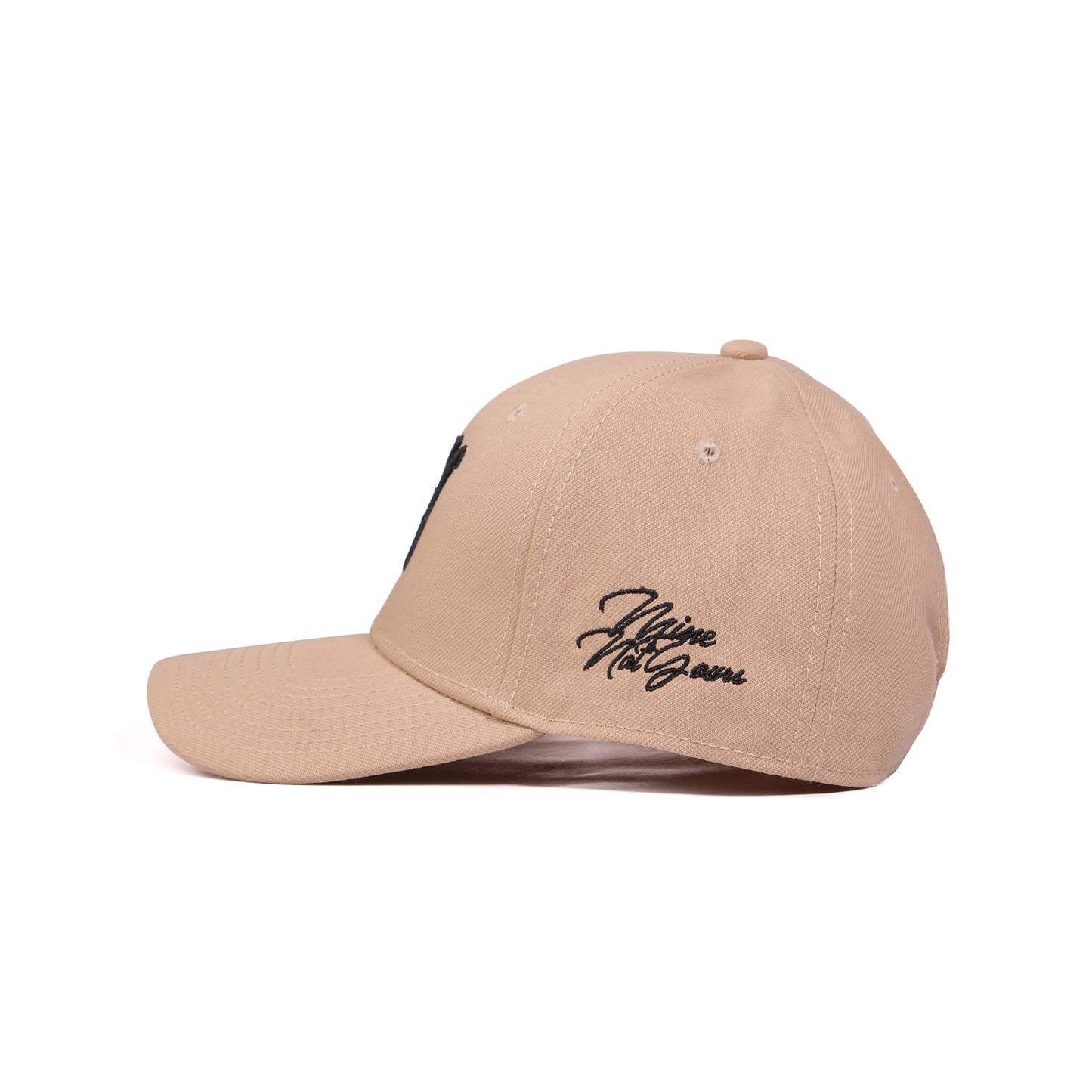The Baseball Cap - Cream & Black