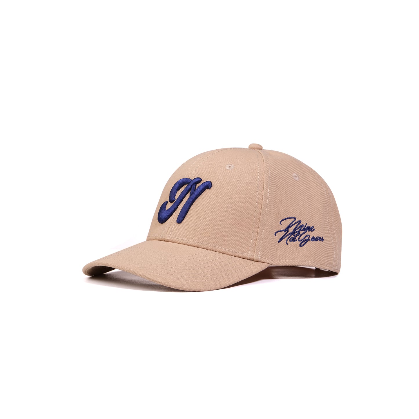 The Baseball Cap - Cream & Navy