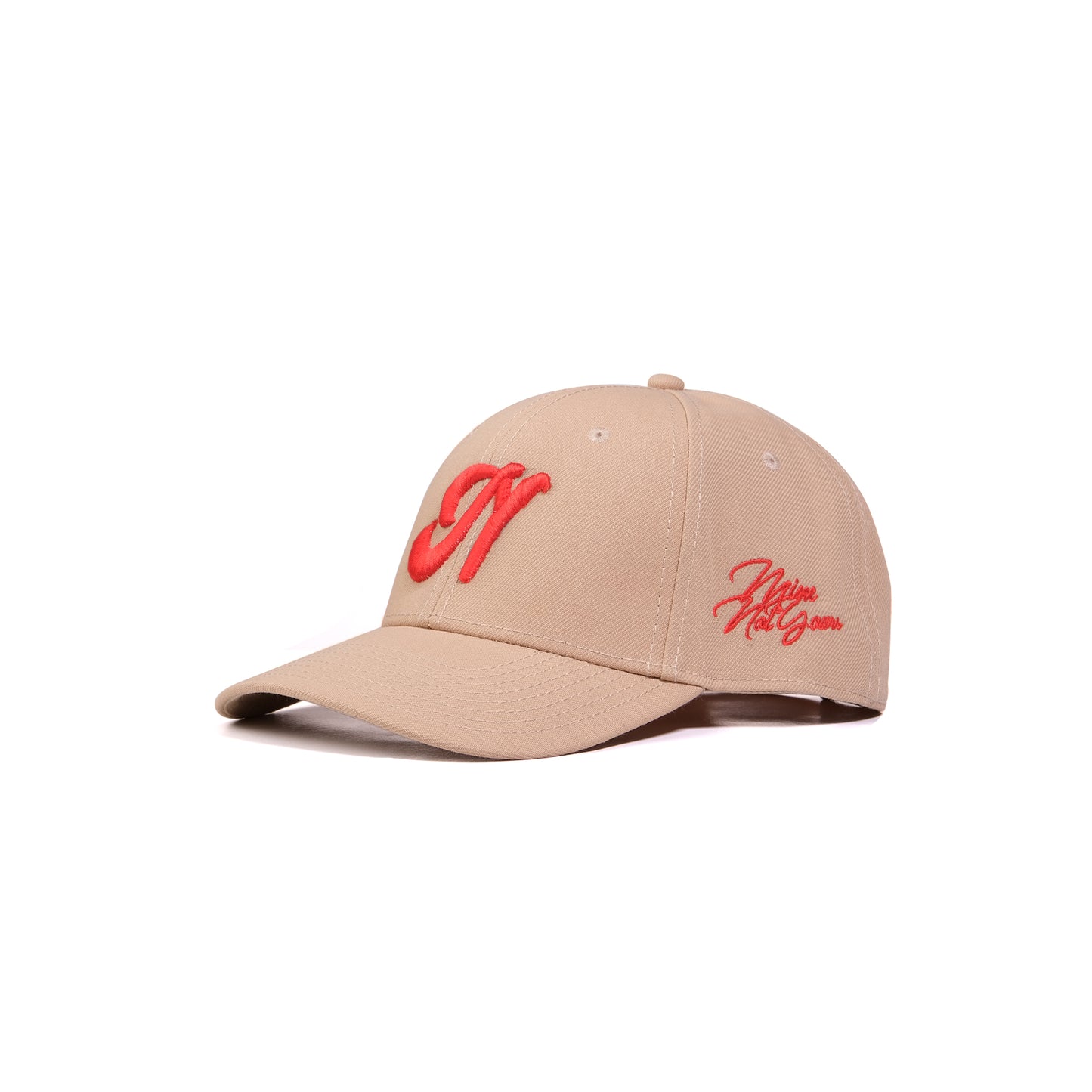 The Baseball Cap - Cream & Orange