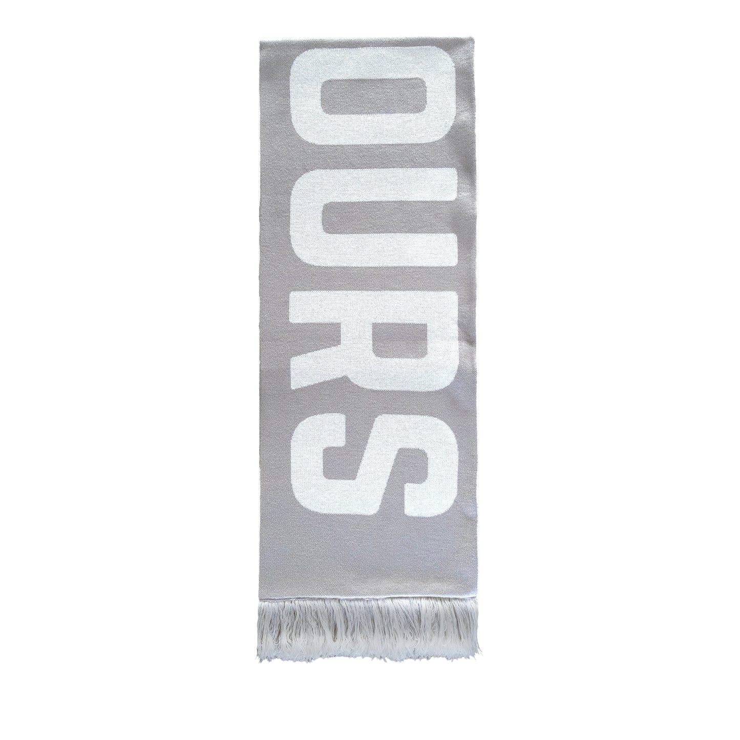 NOTYOURS SCARF - DARK GREY / LIGHT GREY