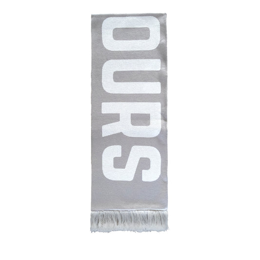NOTYOURS SCARF - DARK GREY / LIGHT GREY