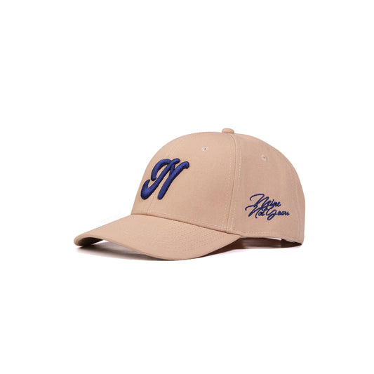 The Baseball Cap - Cream & Navy