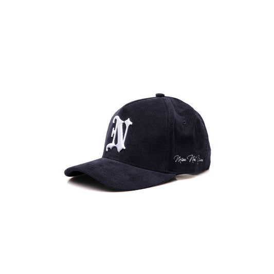 Corduroy Baseball Cap - Navy