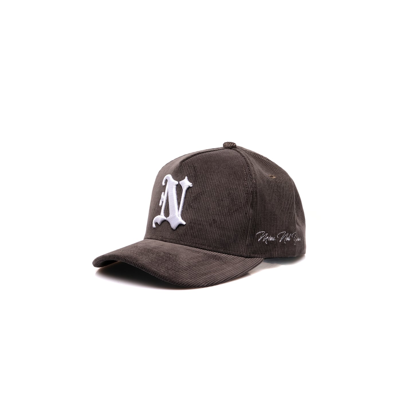 Corduroy Baseball Cap - Grey