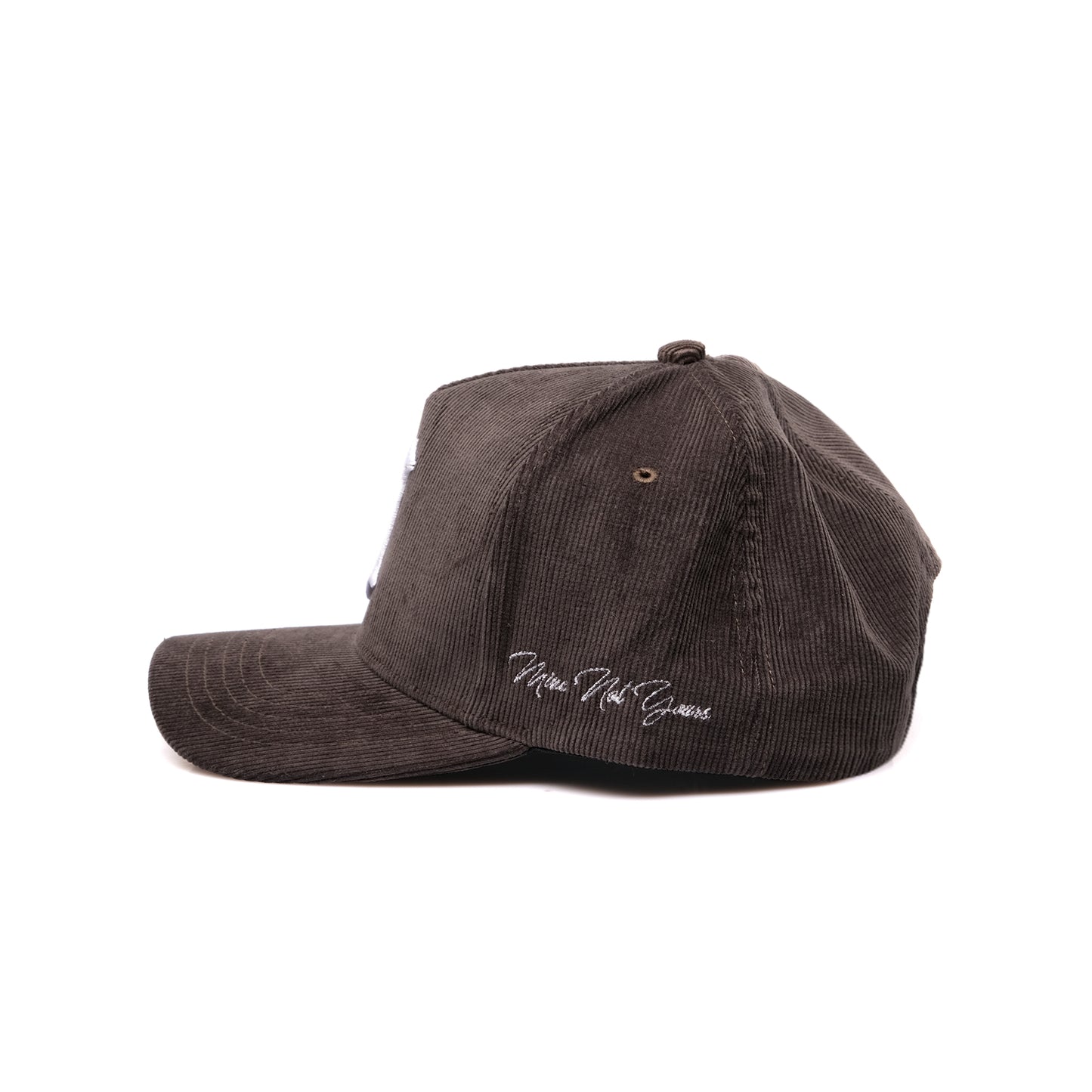 Corduroy Baseball Cap - Grey