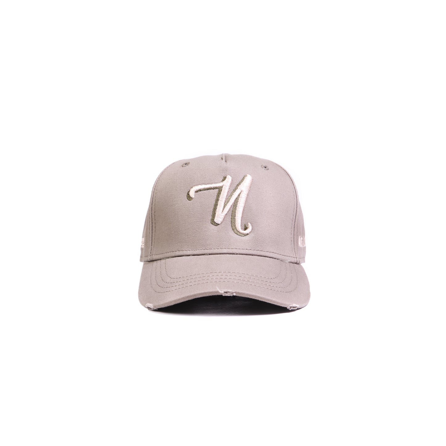 The Distressed Cap - Khaki