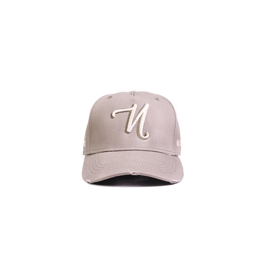 The Distressed Cap - Khaki