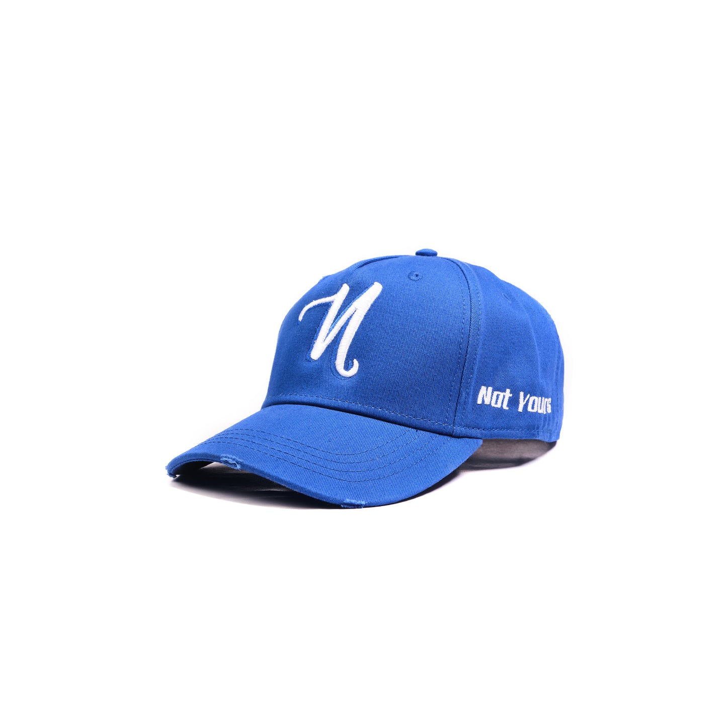 The Distressed Cap - Royal Blue