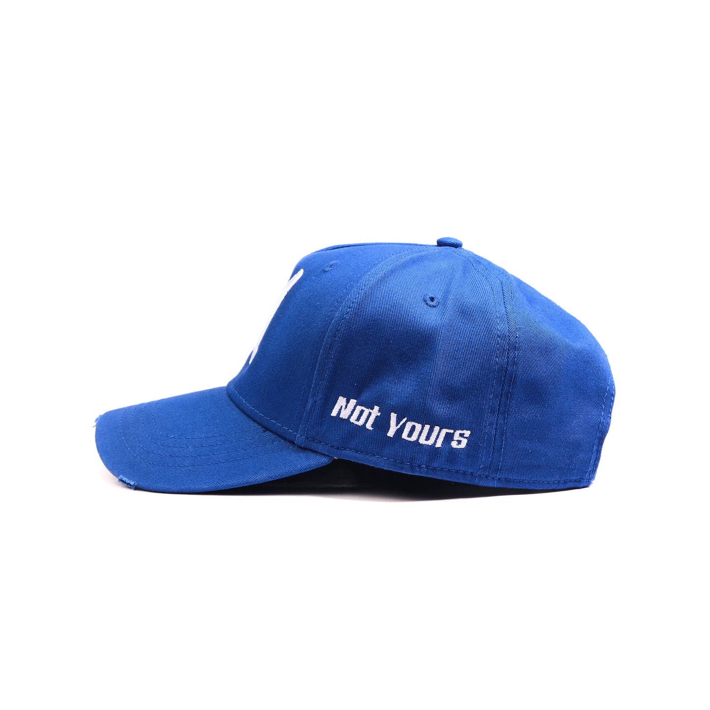 The Distressed Cap - Royal Blue