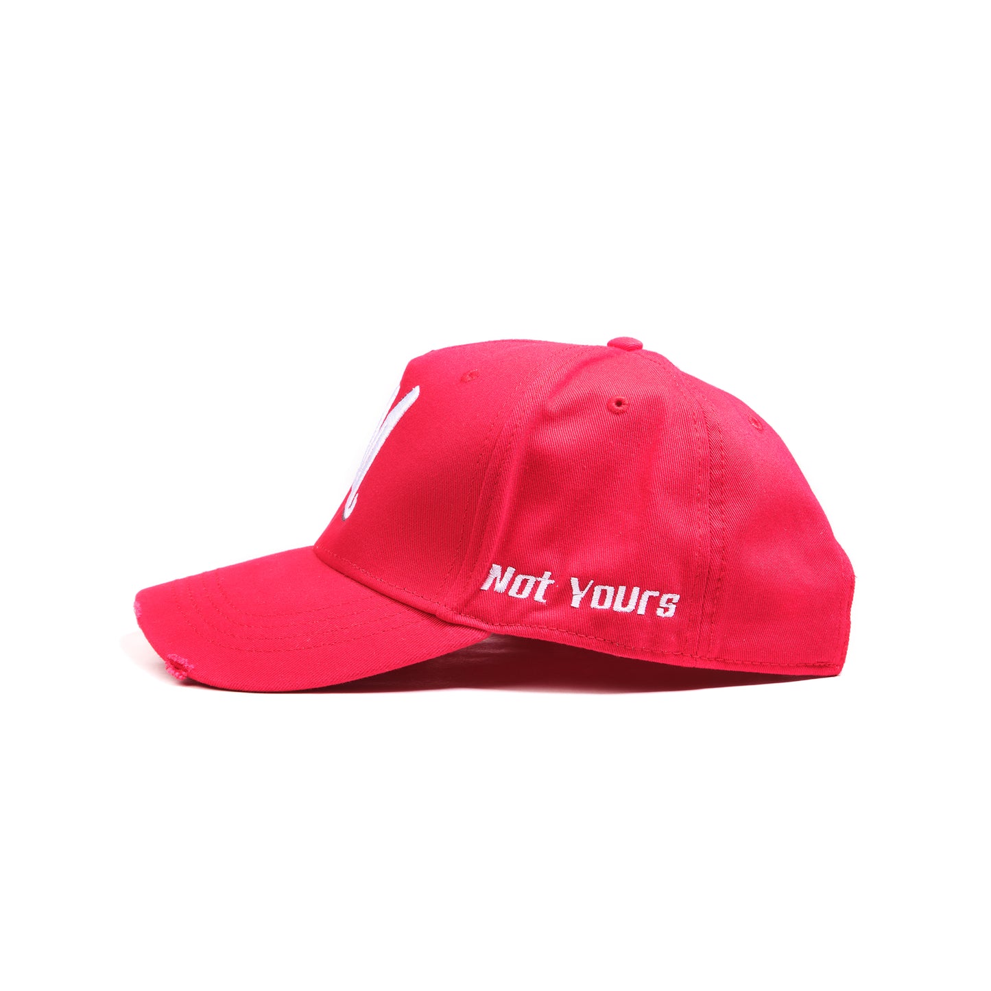 The Distressed Cap - Red