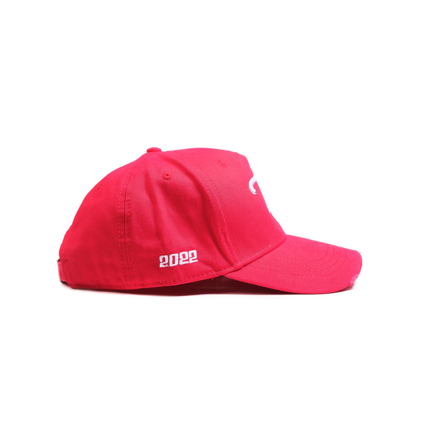 The Distressed Cap - Red