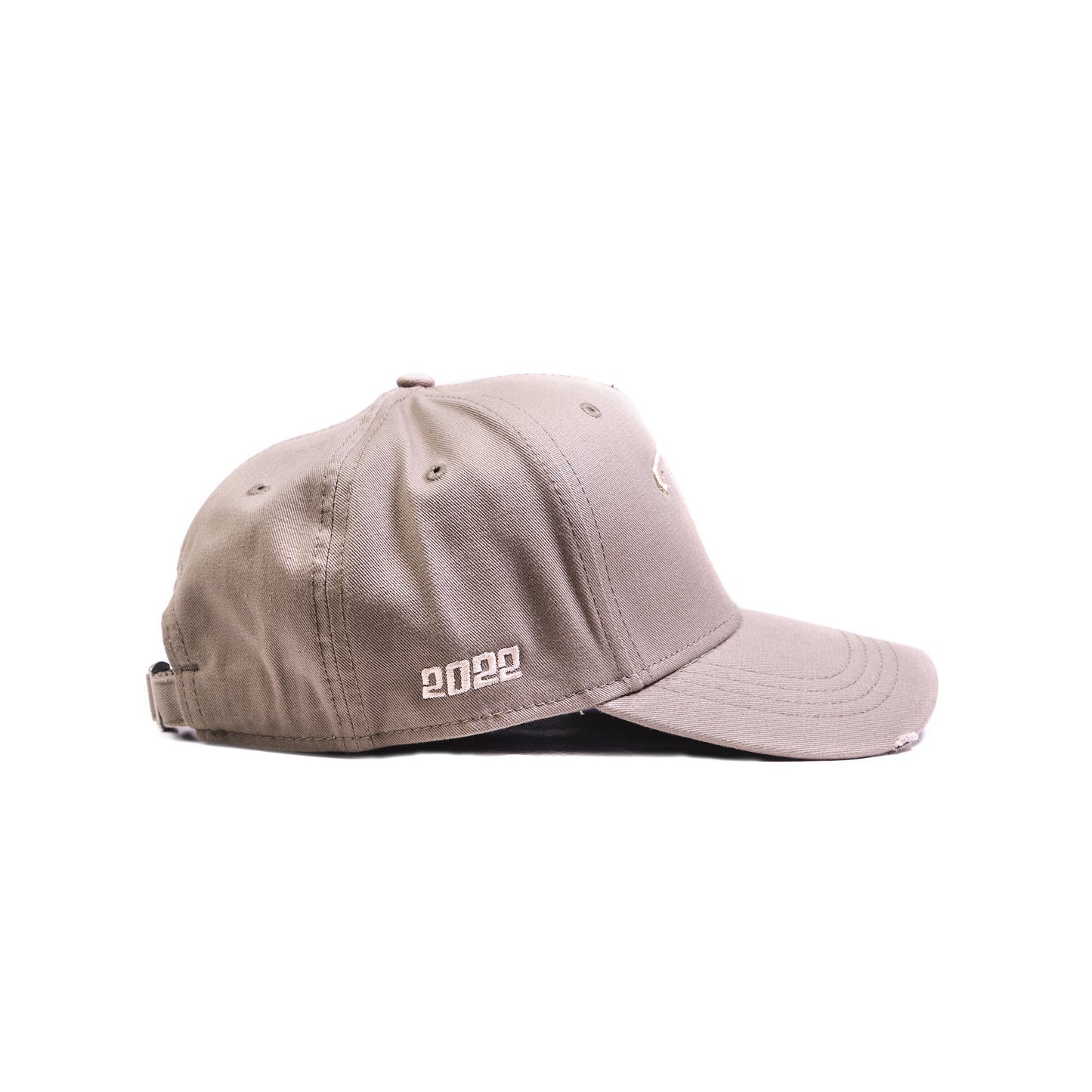 The Distressed Cap - Khaki