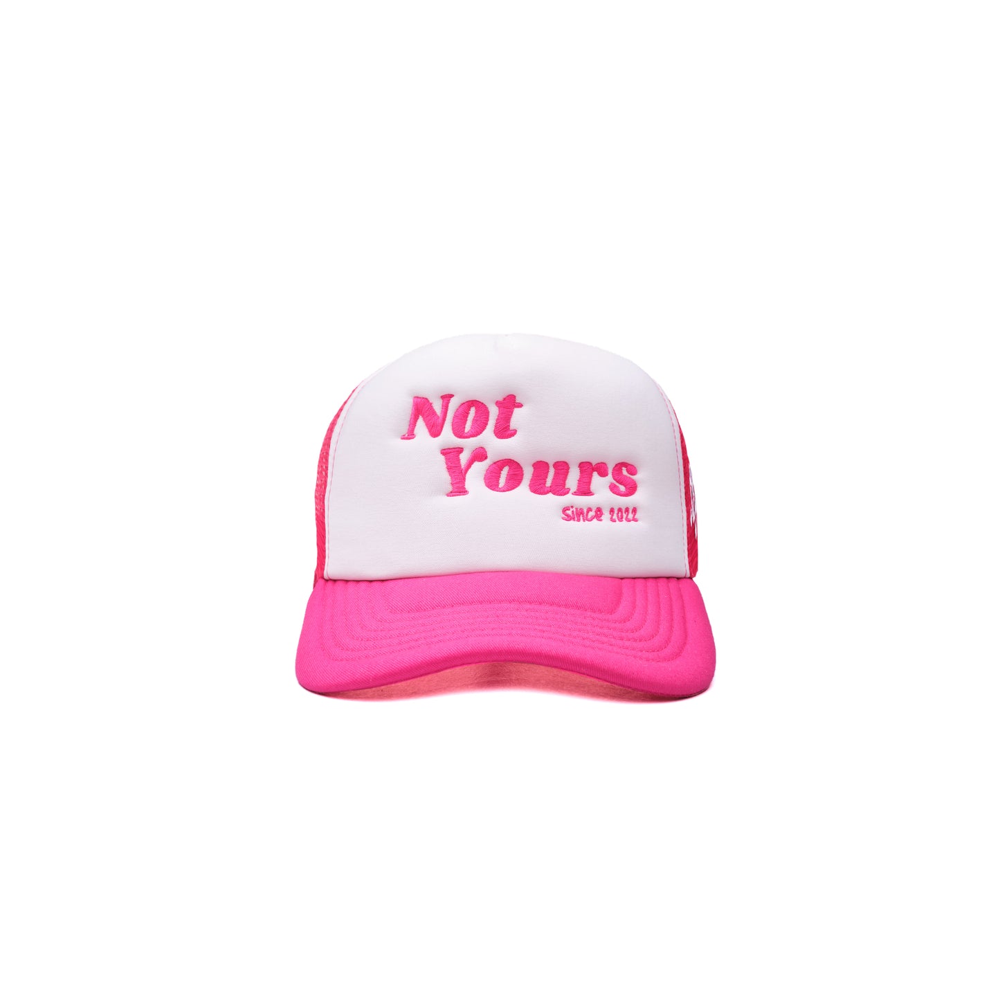 The Trucker Cap - Pink White